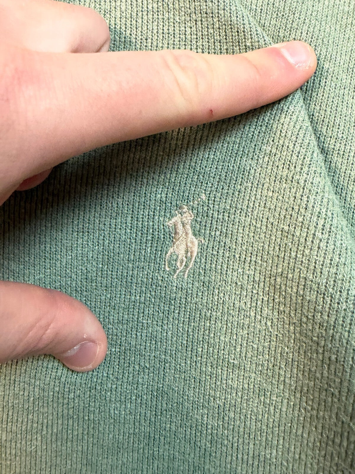 Vintage Polo Ralph Lauren quarter zip sweatshirt (M)