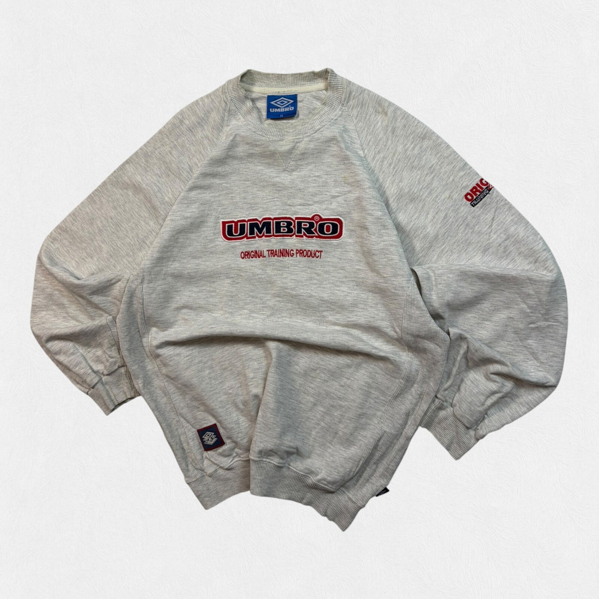 Vintage 90s Umbro pro training spell out sweatshirt (XL)