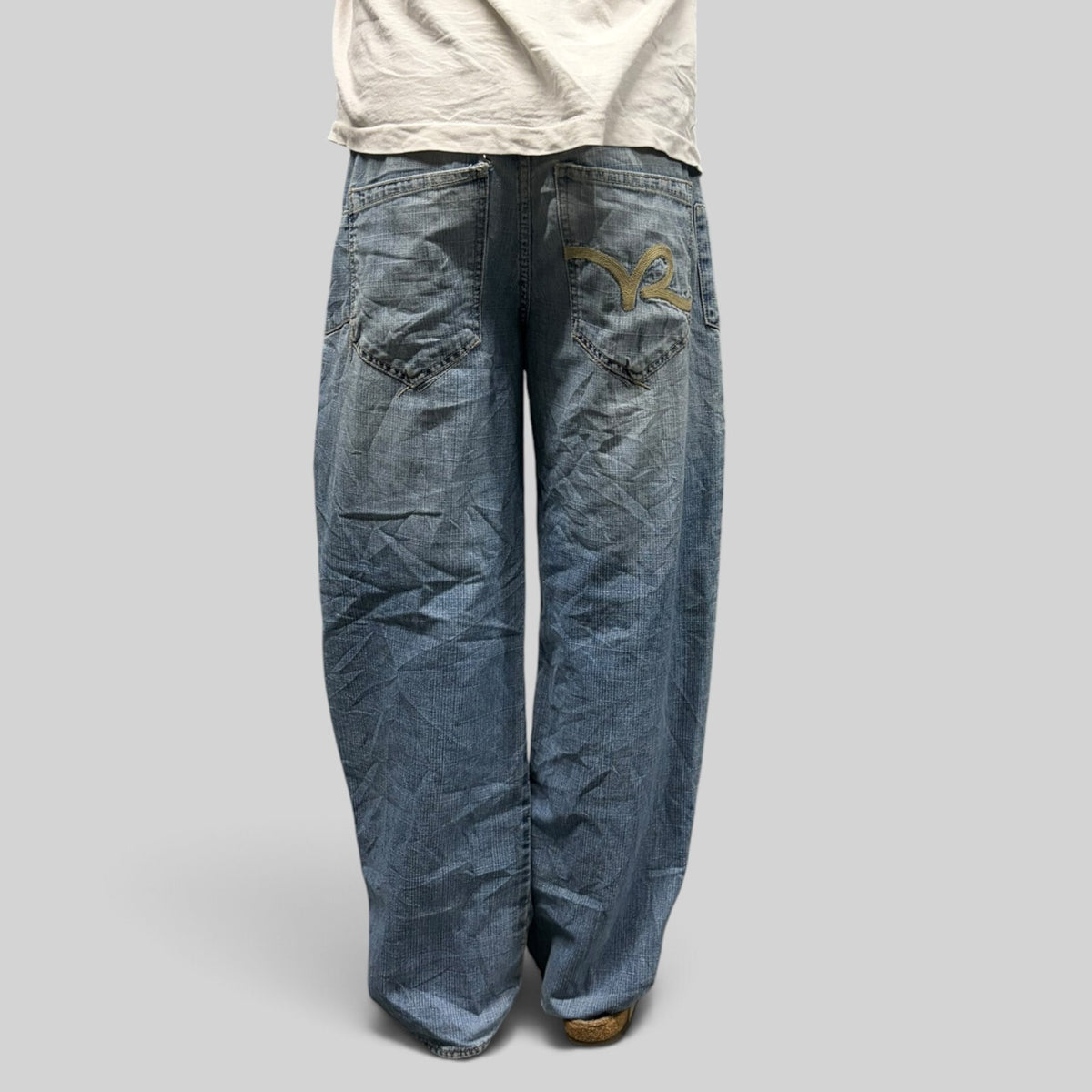 Vintage Y2K Rocawear baggy hip hop jeans (W32)