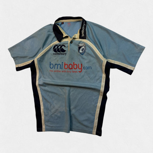 Vintage Cardiff Blues 2006/07 Canterbury home rugby shirt (XL)