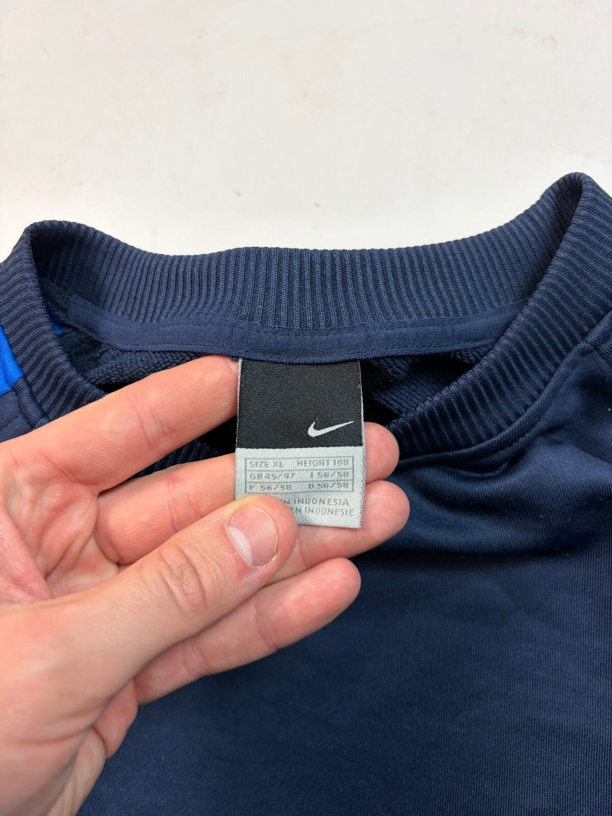 Vintage Y2K Nike t90 football sweatshirt (XL)