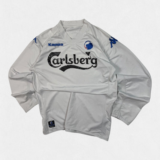 Vintage Copenhagen 2005/06 Kappa long sleeve football shirt (L)