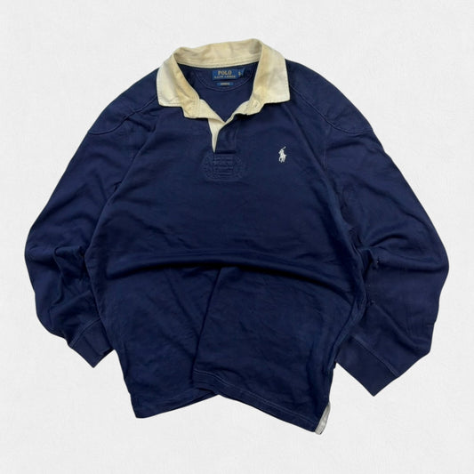 Ralph Lauren long sleeve rugby polo shirt (XL)
