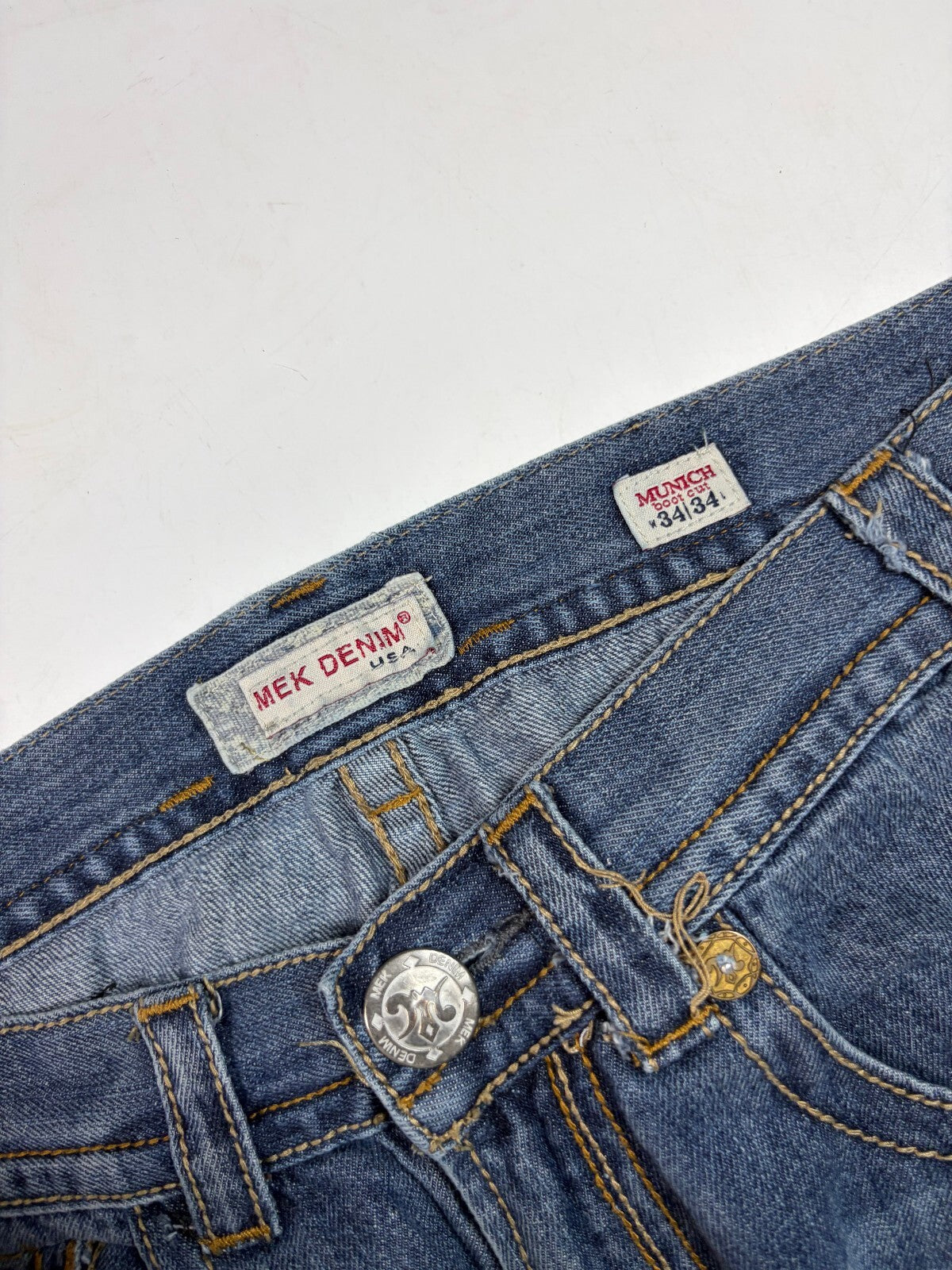 Vintage Y2K MEK baggy hip hop jeans (W34)