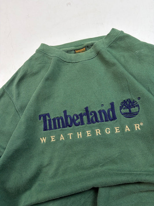 Vintage Timberland weathergear spell out sweatshirt (S)
