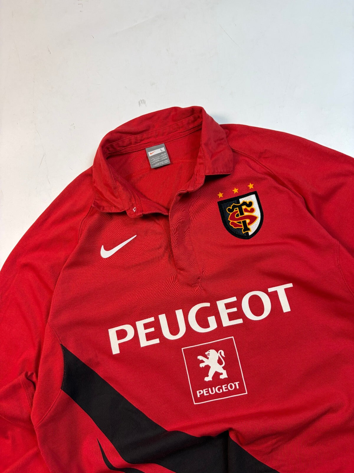 Vintage Stade Toulousain 2008/09 Nike away rugby shirt (L)