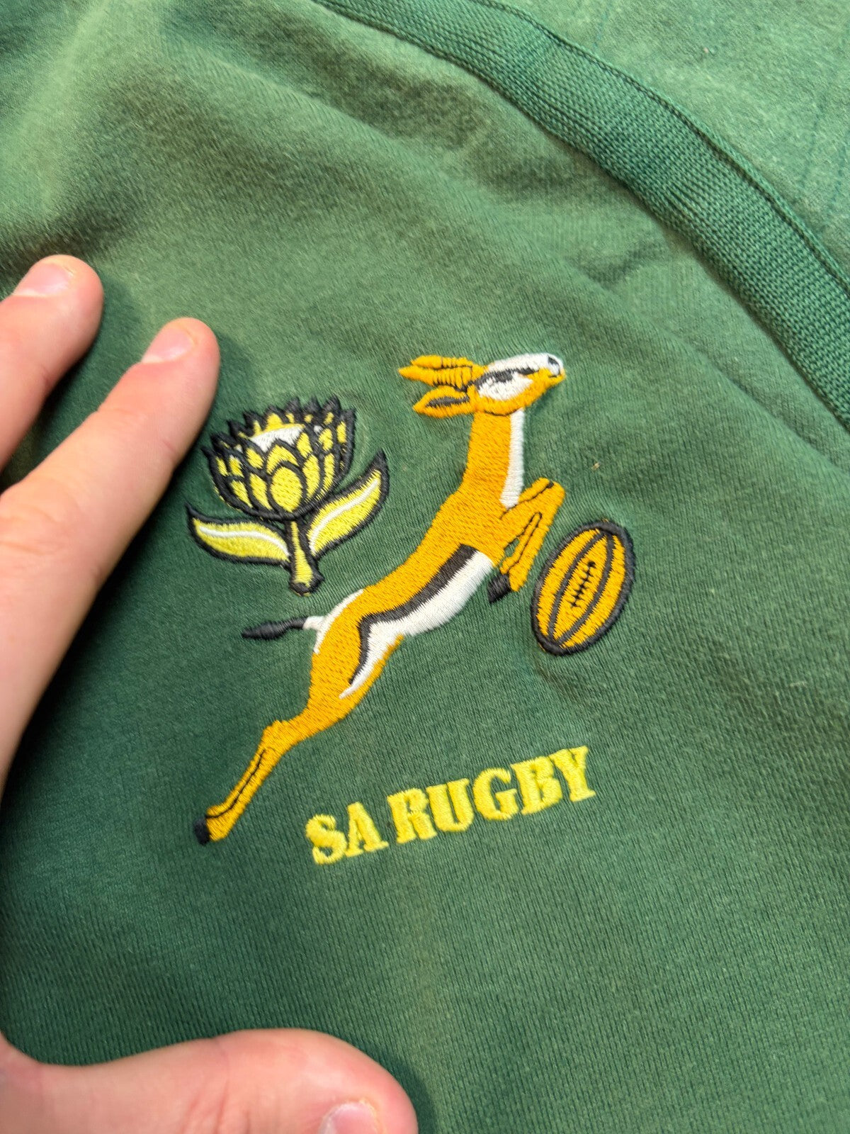 Vintage South Africa 1997-99 Nike training rugby shirt (3XL)