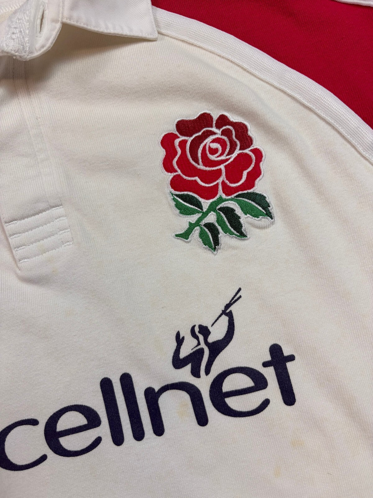 Vintage England 2001/02 Nike home rugby shirt (L)