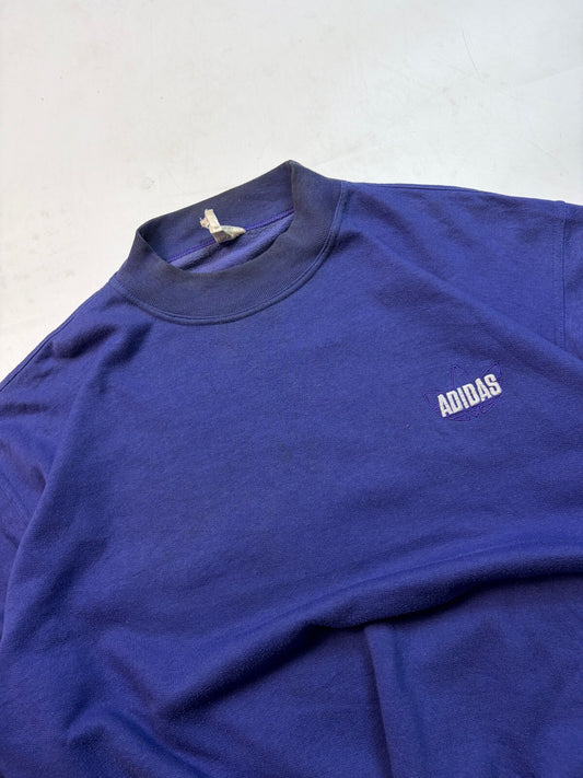 Vintage 80s adidas originals small logo sweatshirt (L)