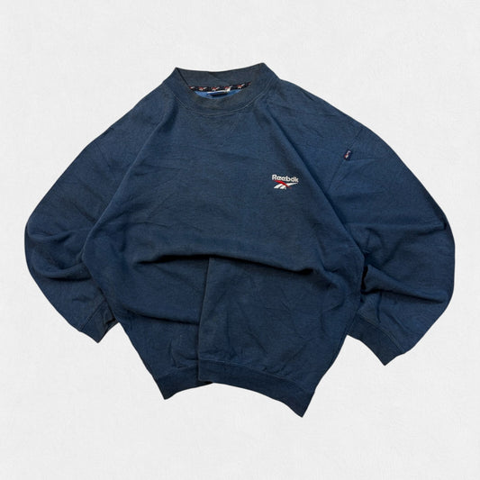 Vintage Y2K Reebok small logo sweatshirt (L)