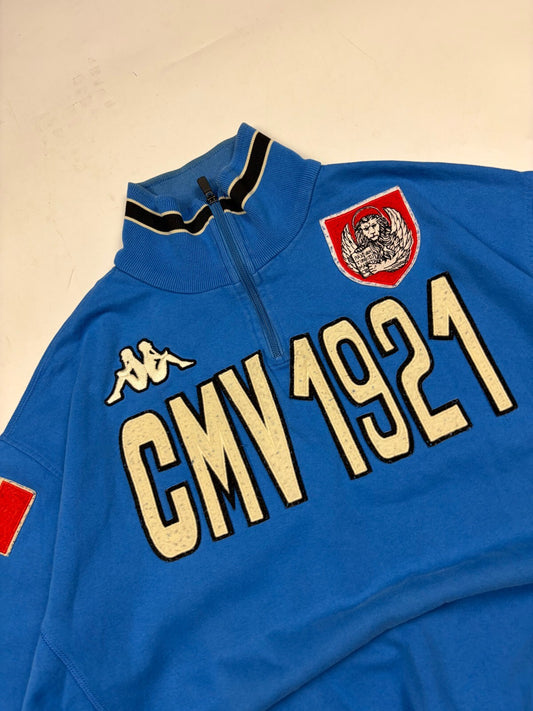 Vintage Kappa Italy quarter zip sweatshirt (XXL)