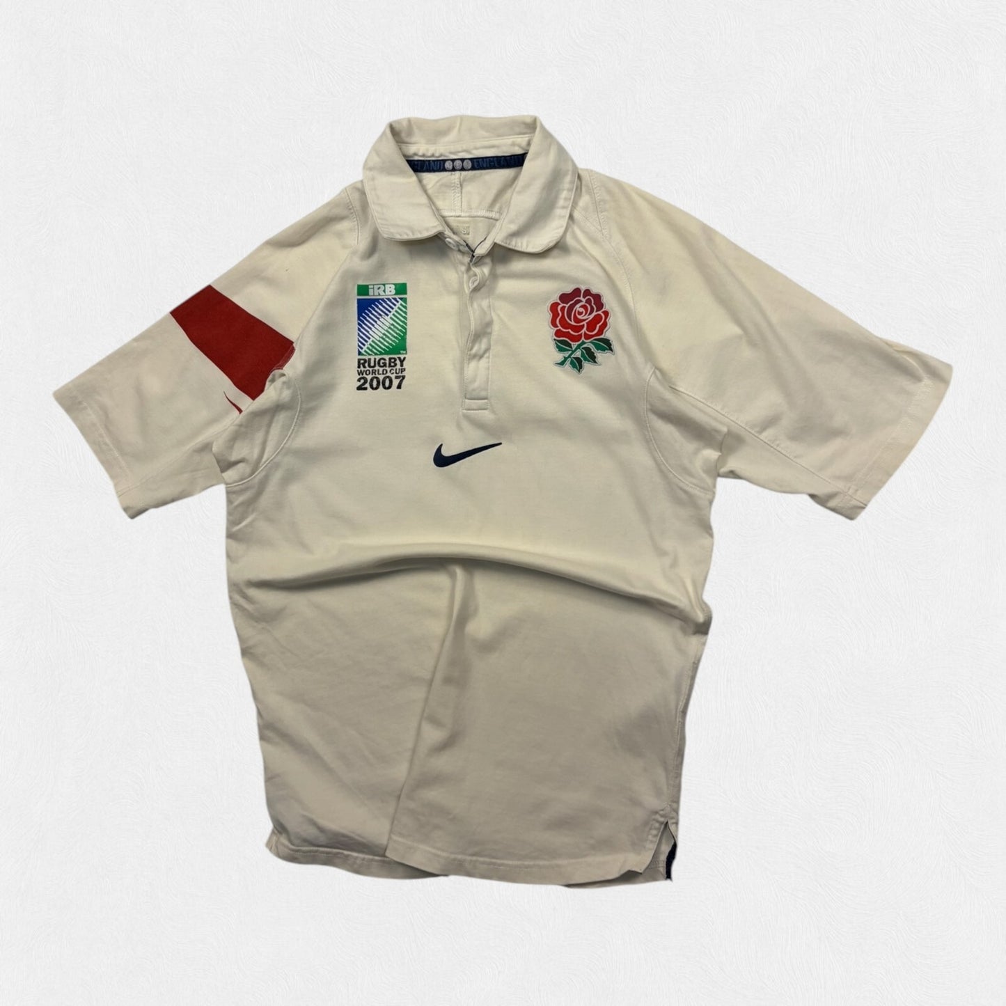 Vintage England 2007 world cup Nike rugby shirt (S)
