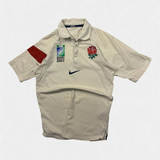 Vintage England 2007 world cup Nike rugby shirt (S)