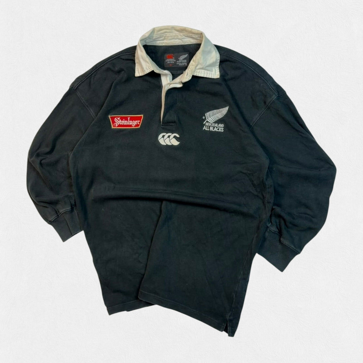 Vintage New Zealand 1994-96 Canterbury rugby union shirt (M)