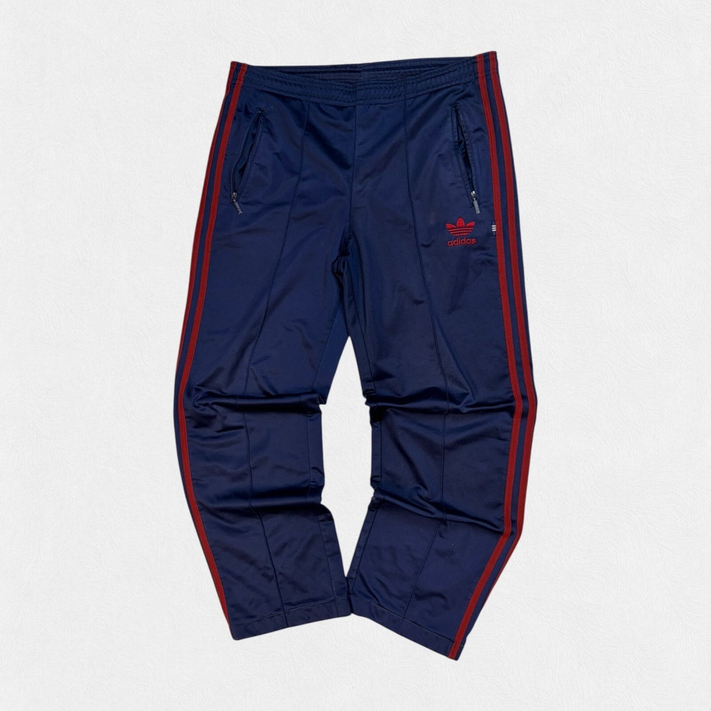Vintage 90s adidas originals side stripe track pants (L)