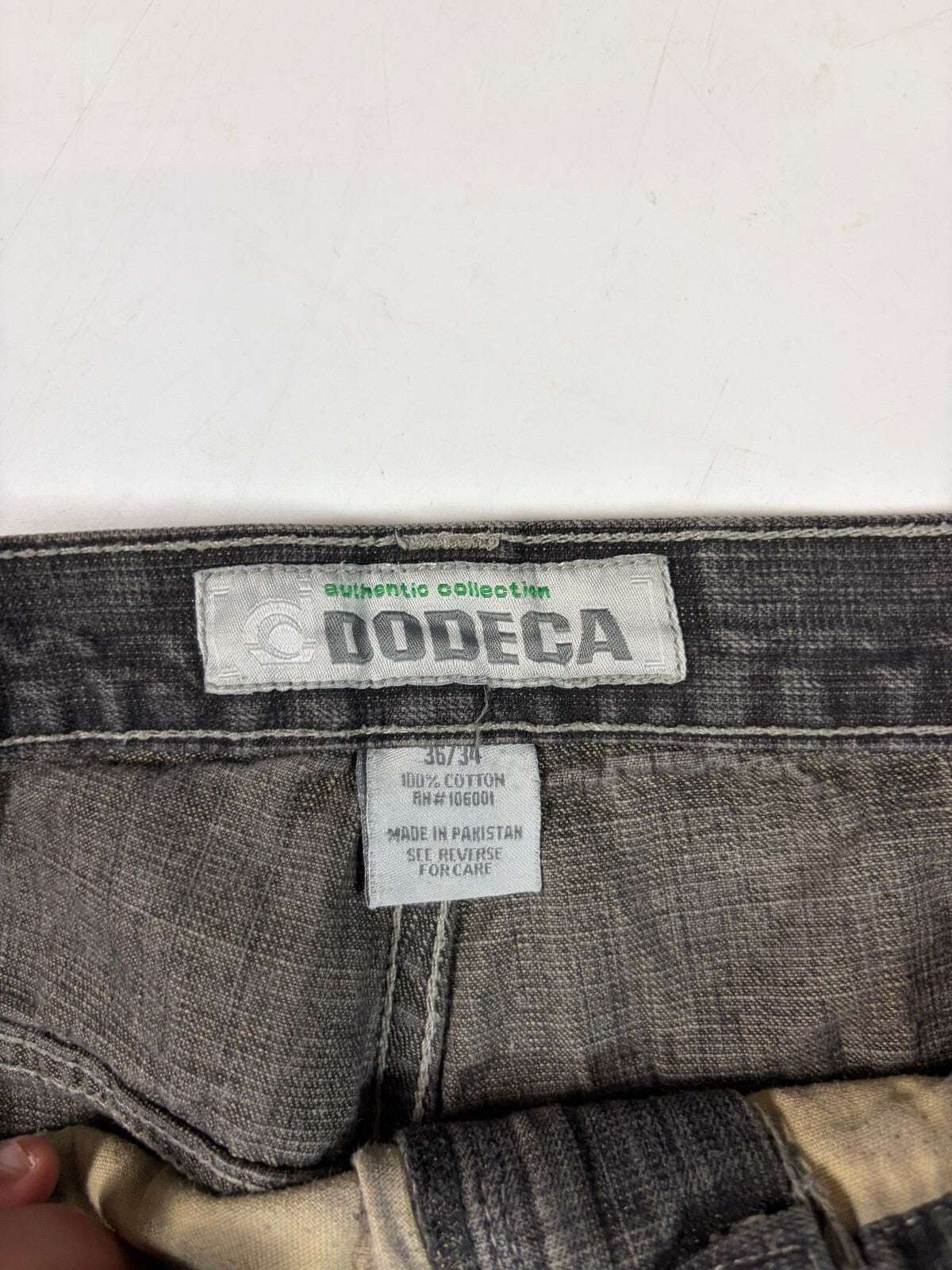 Vintage Y2K Dodeca baggy hip hop jeans (W36)