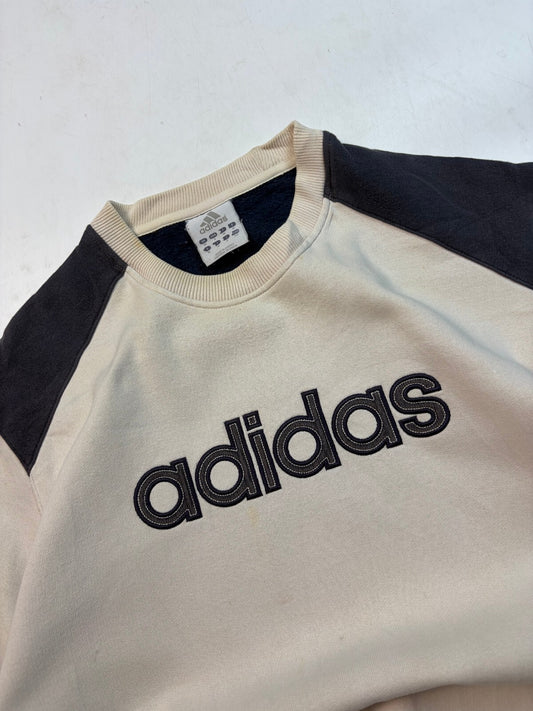 Vintage Y2K Adidas spell out sweatshirt (M)