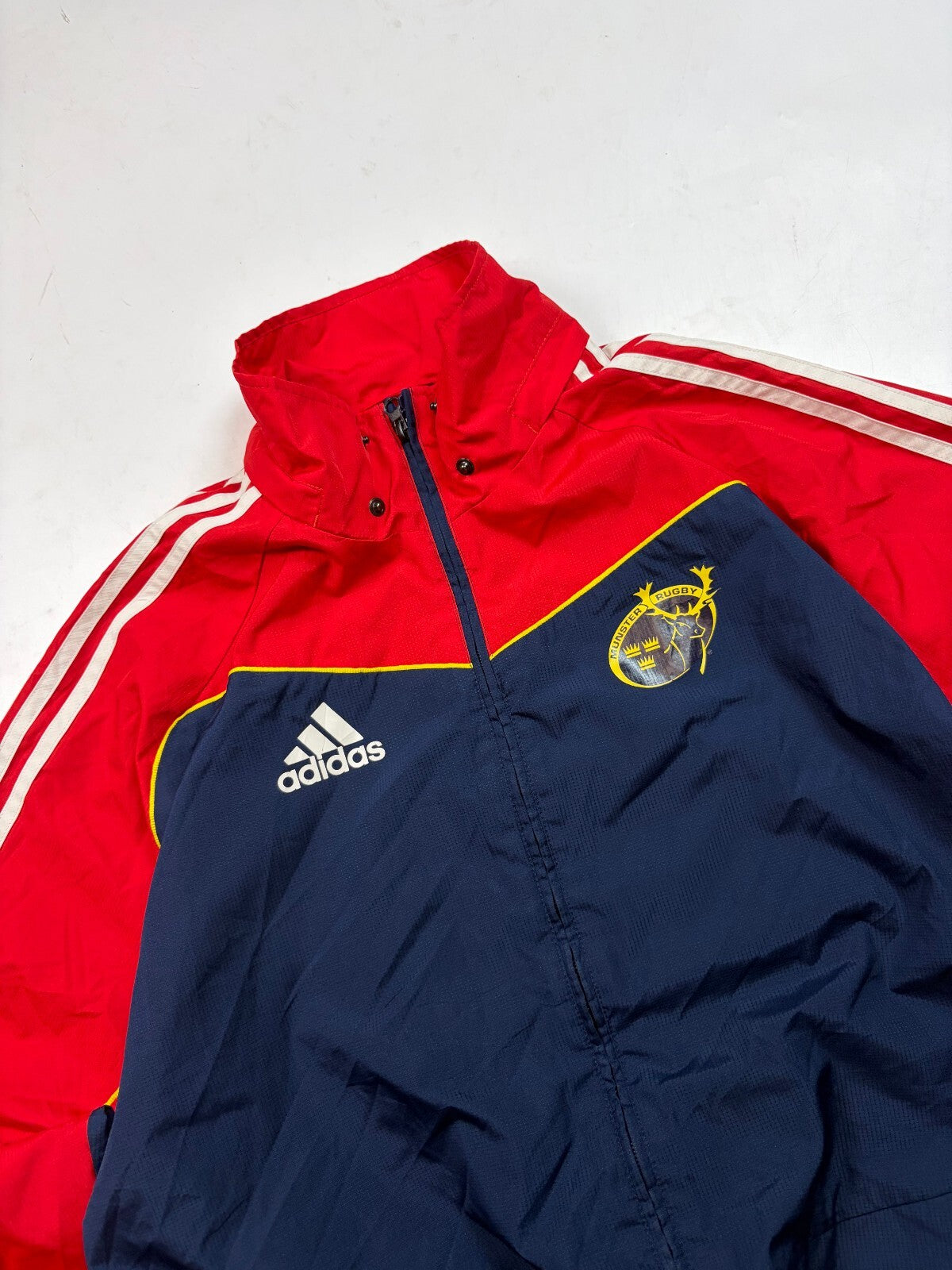 Vintage Munster 2009/10 Adidas rugby lightweight jacket (S)