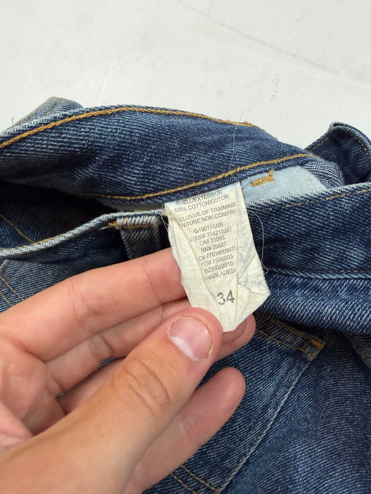 Vintage Dickies baggy carpenter denim jorts (W34)