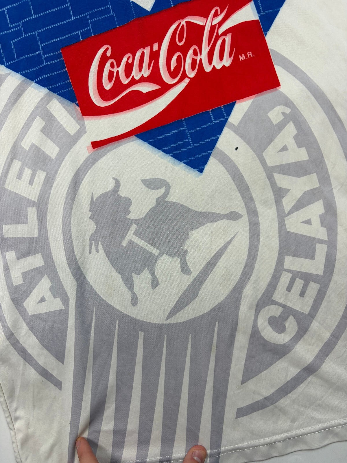 Vintage Atletico Celaya 1996/97 home football shirt (L)