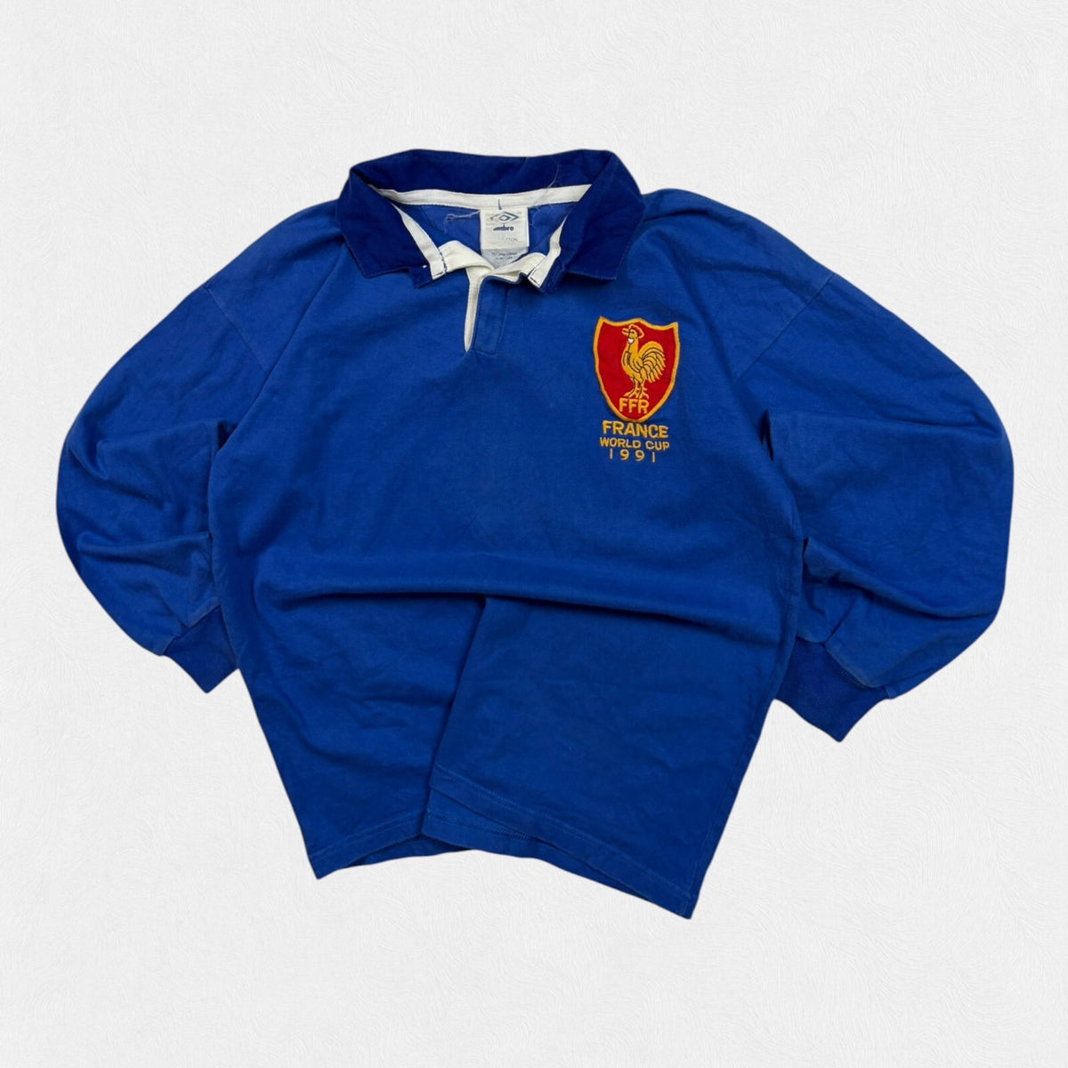 Vintage France 1991 world cup Umbro rugby shirt (S)