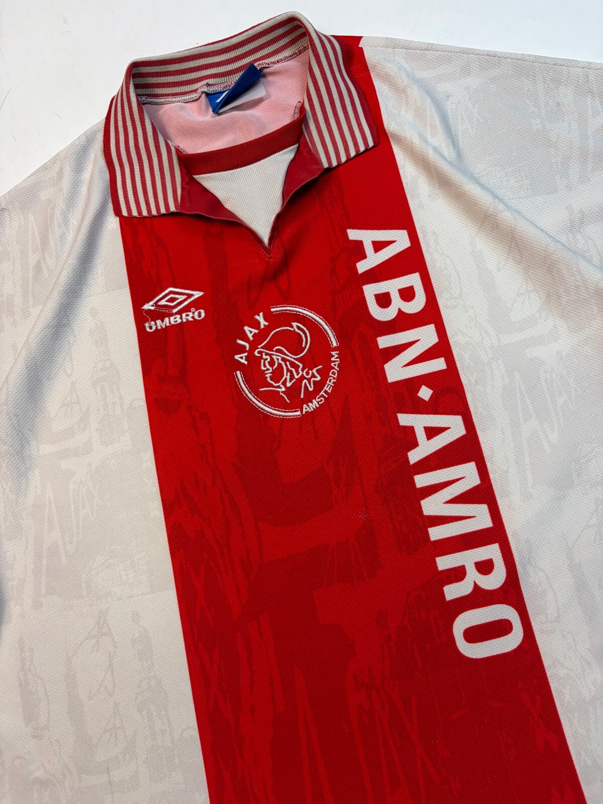 Vintage Ajax 1996/97 Umbro home football shirt (XXL)