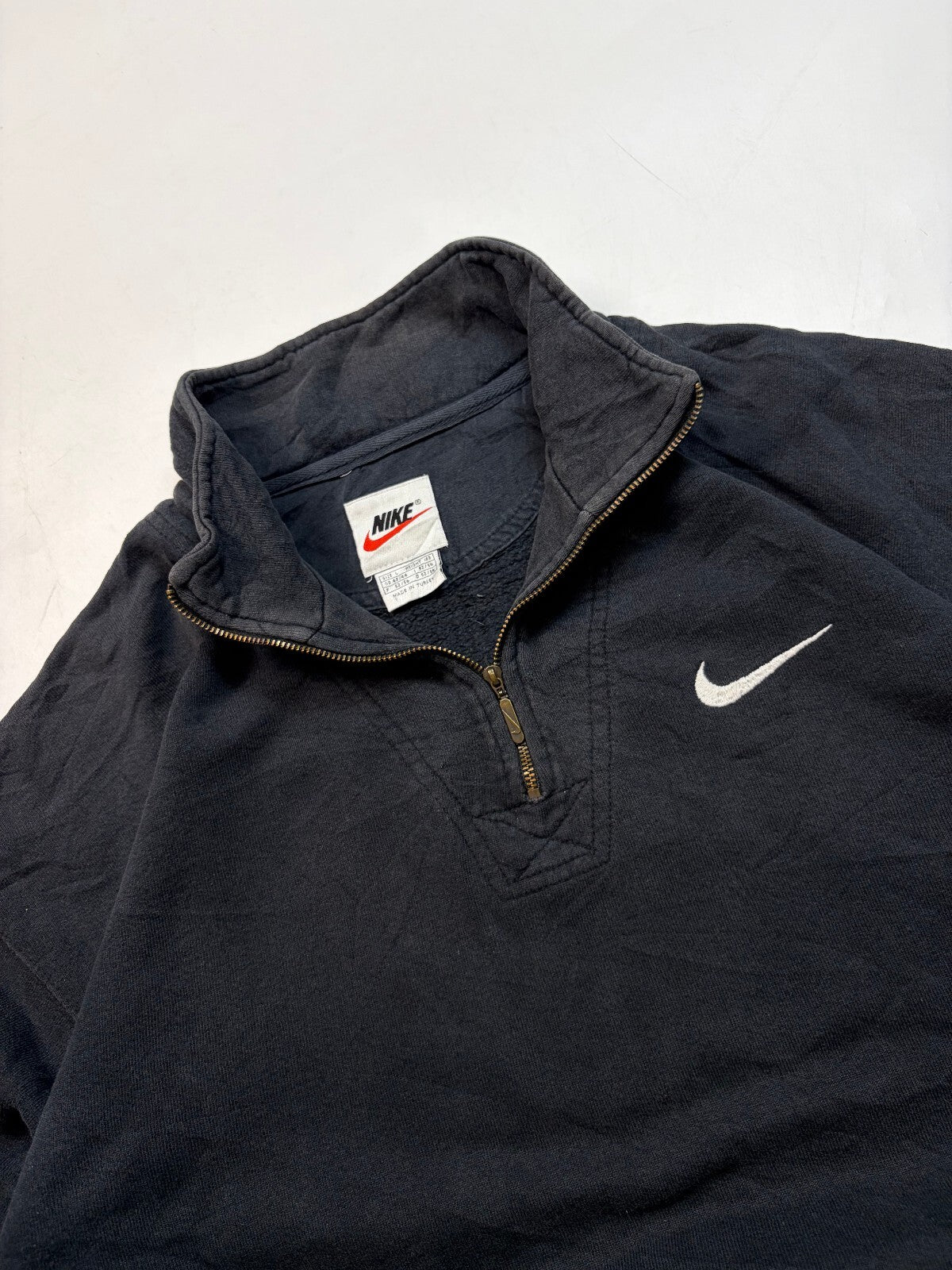Vintage 90s Nike quarter zip sweatshirt (L)