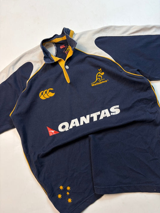 Vintage Australia 2005/06 Canterbury training rugby union shirt (S)