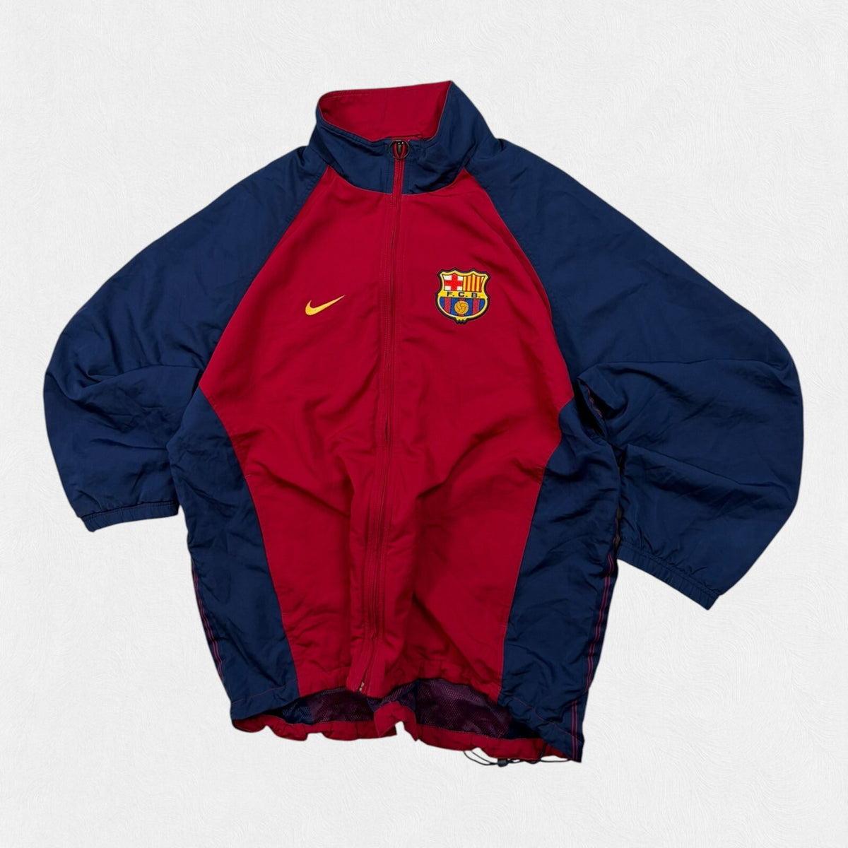 Vintage Barcelona 1998-00 Nike football track jacket (XXL)