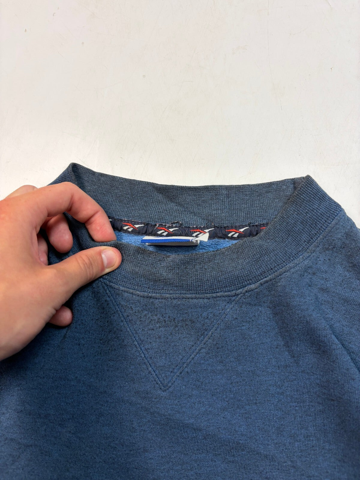 Vintage Y2K Reebok small logo sweatshirt (L)