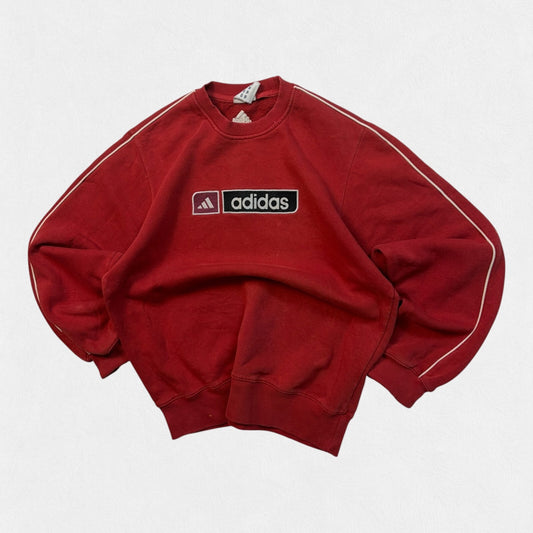Vintage Adidas spell out sweatshirt (S)