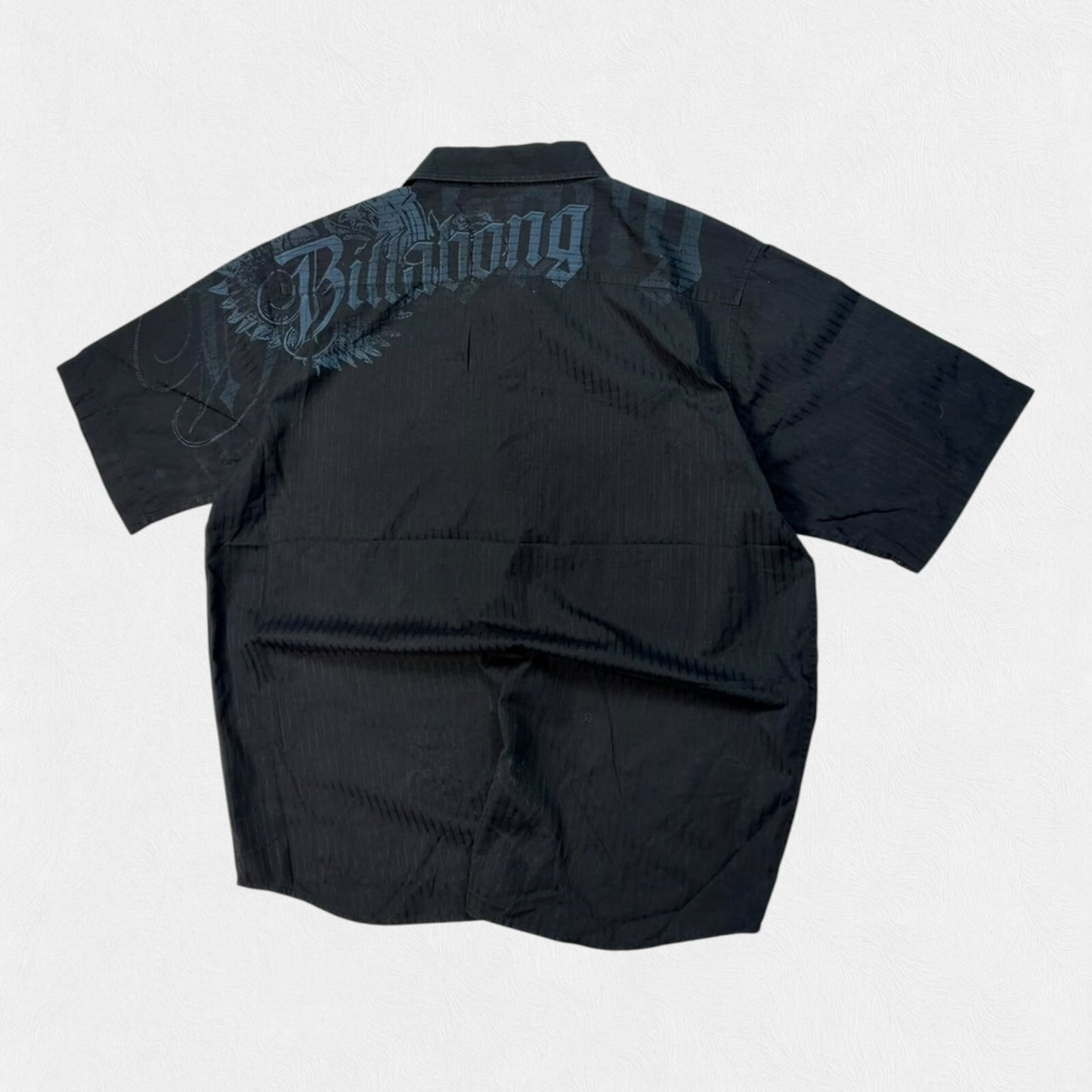 Vintage Y2K Billabong surfwear short sleeve shirt (XL)