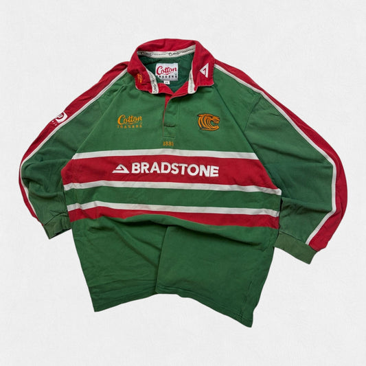 Vintage Leicester Tigers 2002/03 Cotton Traders rugby shirt (XL)