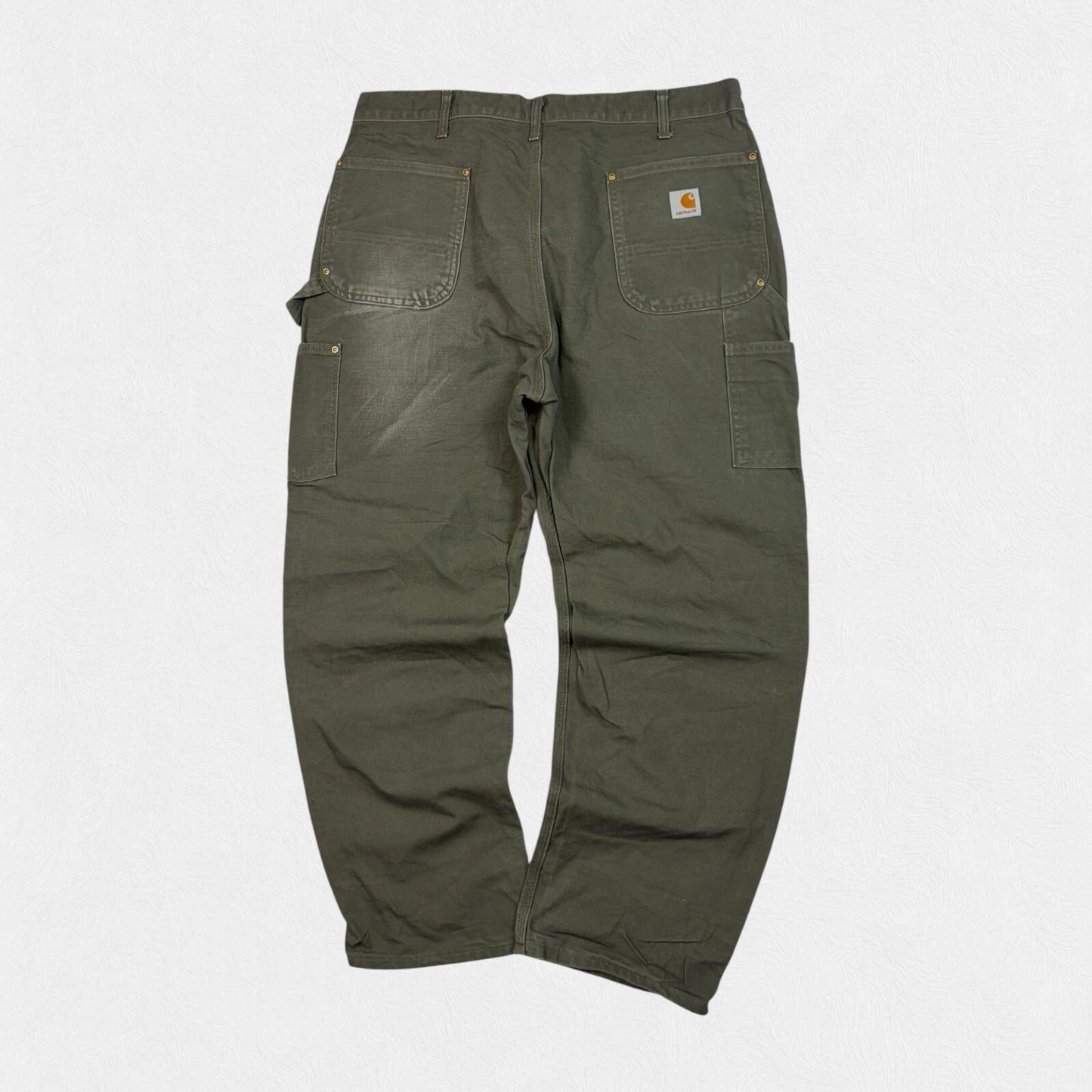 Vintage 90s Carhartt baggy double knee carpenter pants (W38)