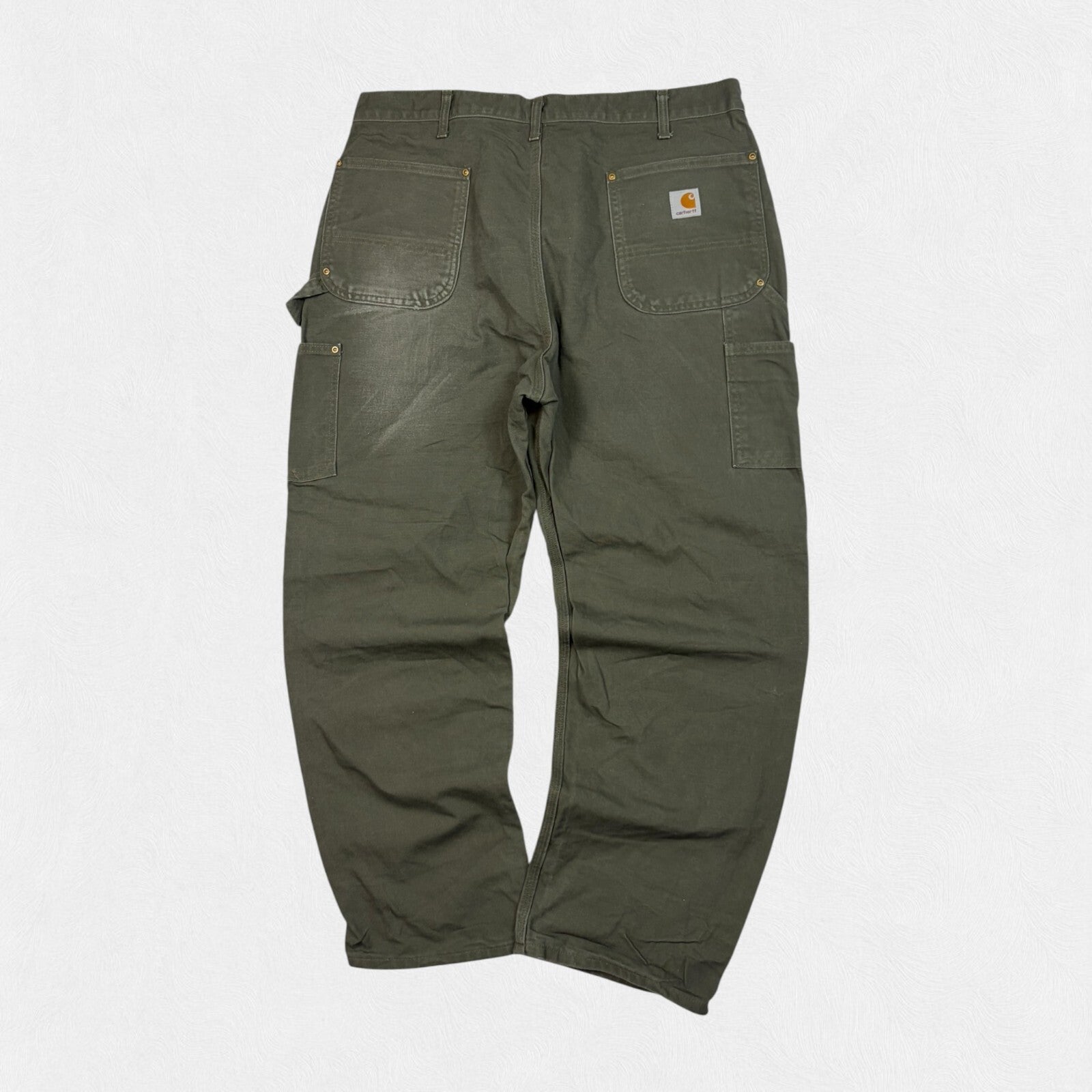 Vintage 90s Carhartt baggy double knee carpenter pants (W38)