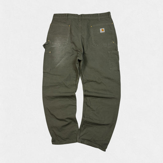 Vintage 90s Carhartt baggy double knee carpenter pants (W38)