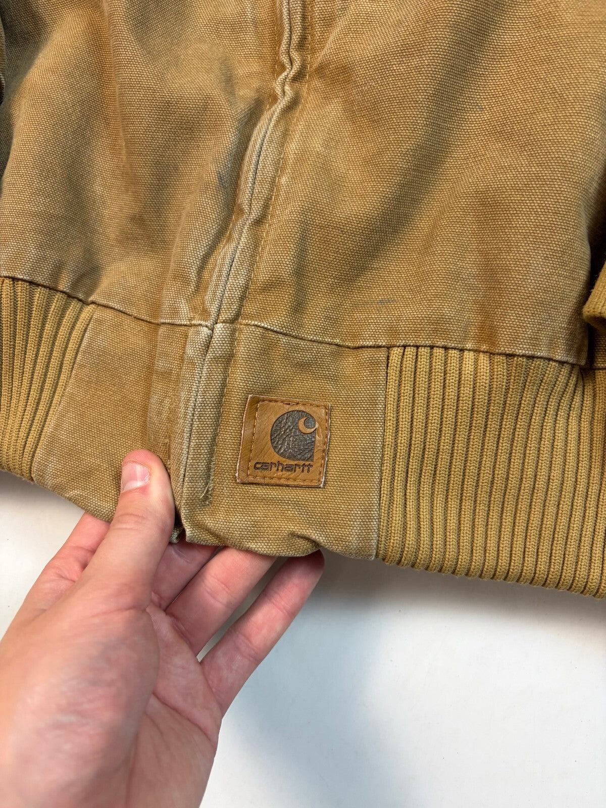 Vintage 2000s Carhartt santa fe work jacket (L)
