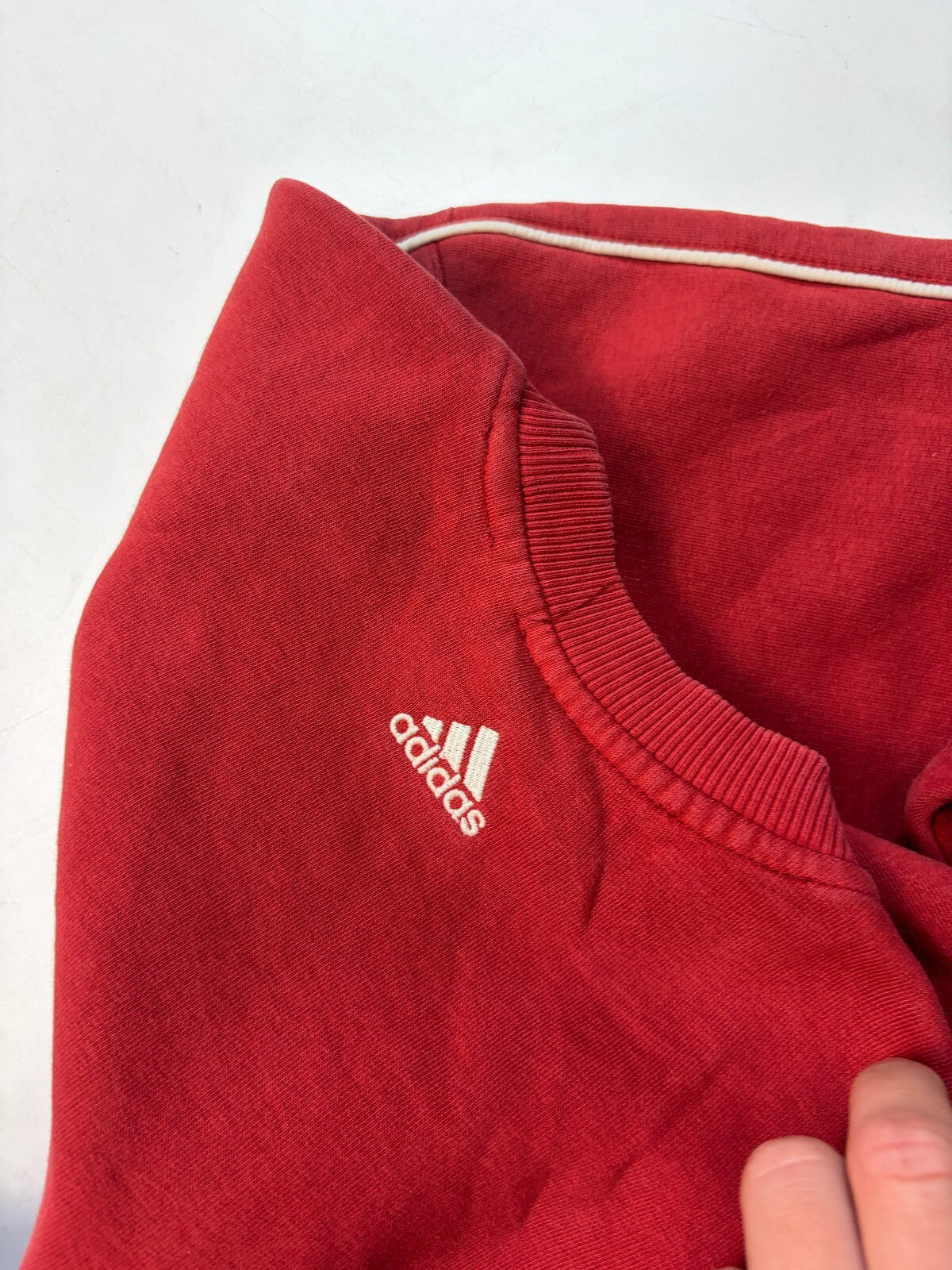 Vintage Adidas spell out sweatshirt (S)