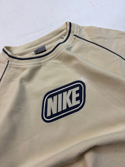 Vintage Y2K Nike spell out sweatshirt (S)