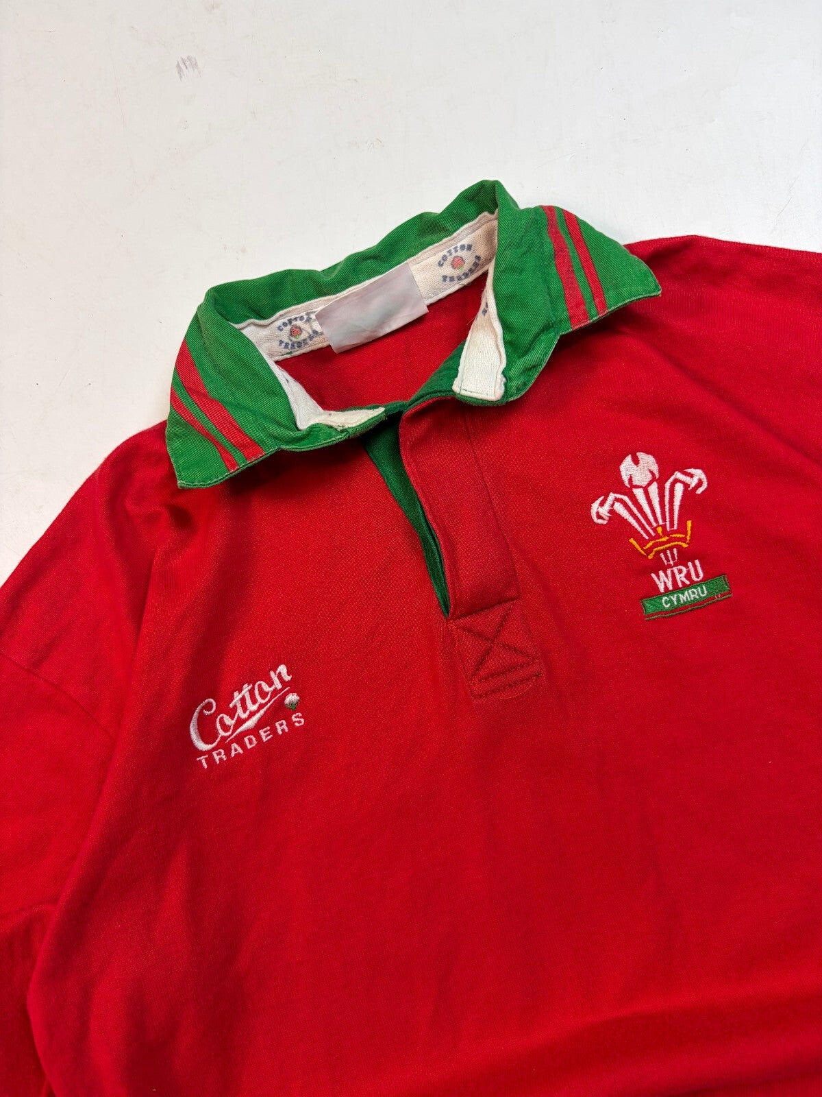 Vintage Wales 1992/93 Cotton Traders rugby union shirt (M)