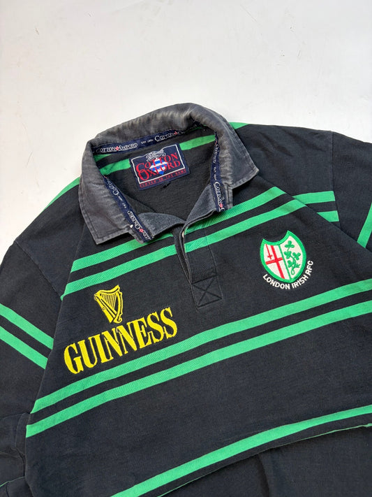 Vintage London Irish 1997/98 Cotton Oxford rugby shirt (L)