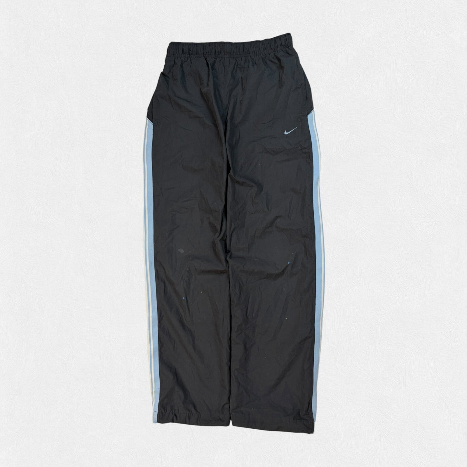 Vintage Y2K Nike side stripe baggy track pants (S)
