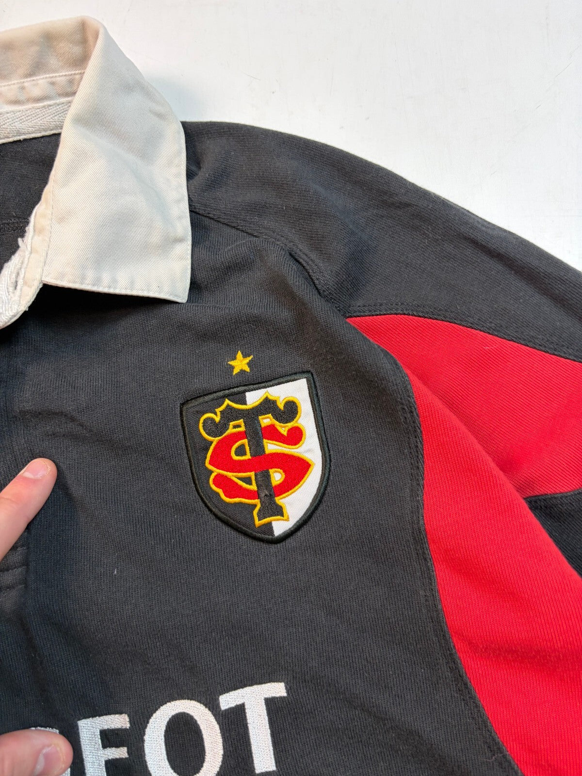 Vintage Stade Toulousain 2005-07 Nike rugby union shirt (L)