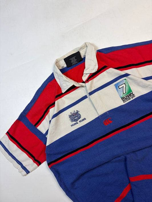 Vintage Hong Kong 1997 sevens world cup rugby shirt (L)