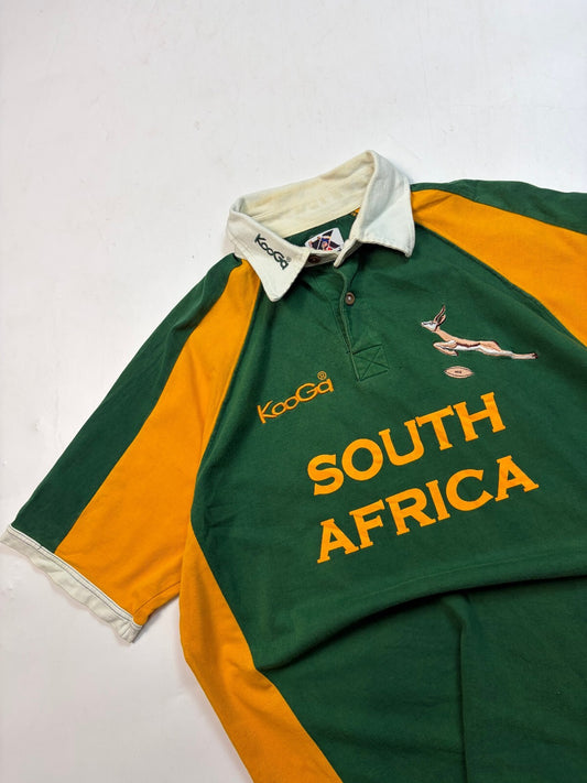 Vintage South Africa 2004 Kooga supporters rugby union shirt (L)