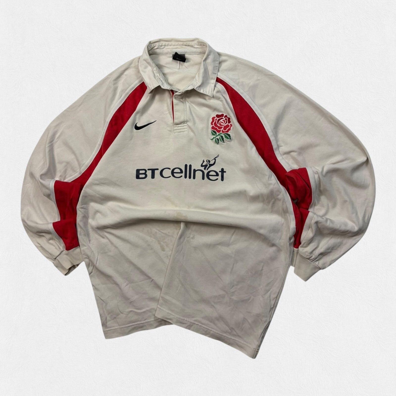 Vintage England 2001/02 Nike rugby union shirt (XL)