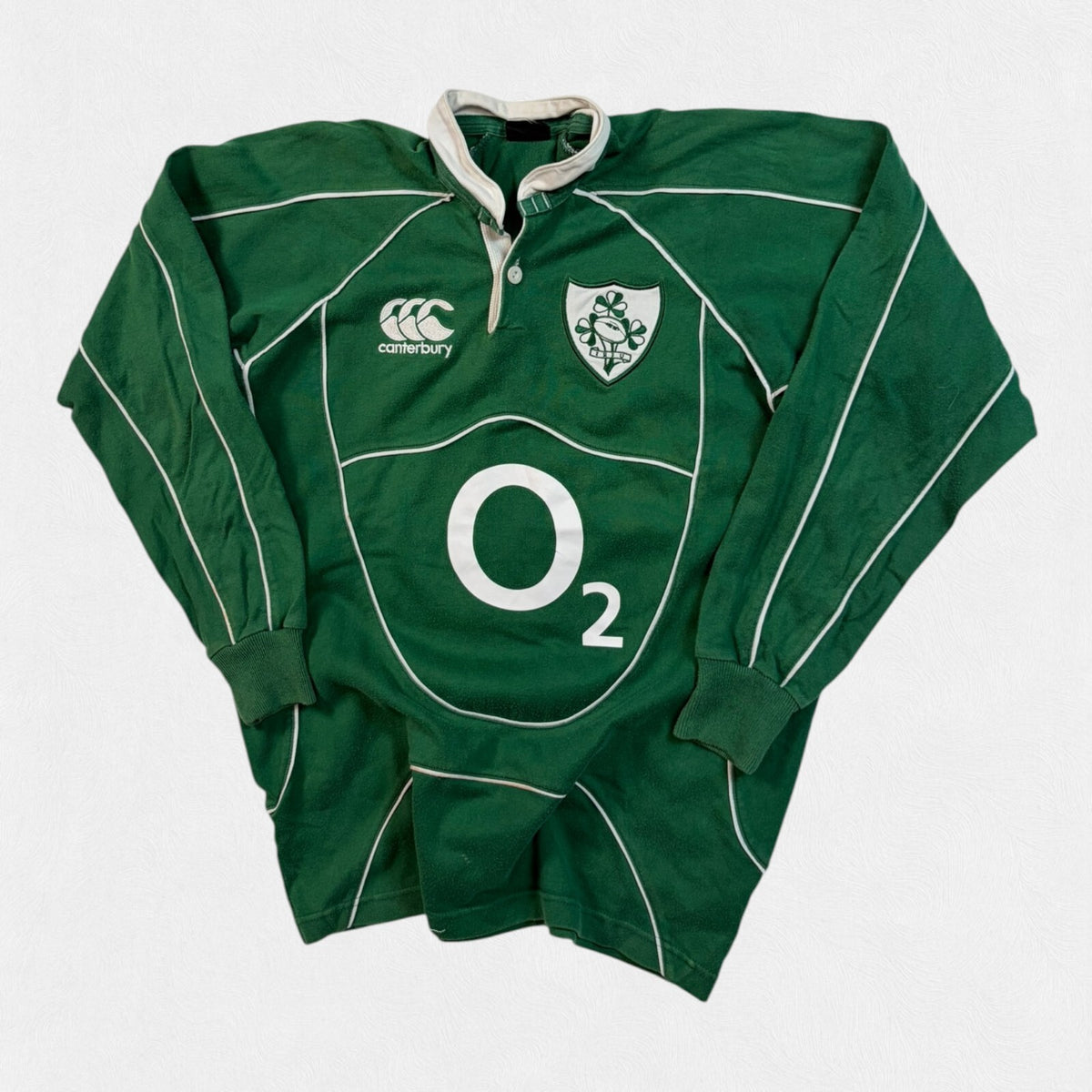 Vintage Ireland 2007/08 Canterbury rugby union shirt (M)