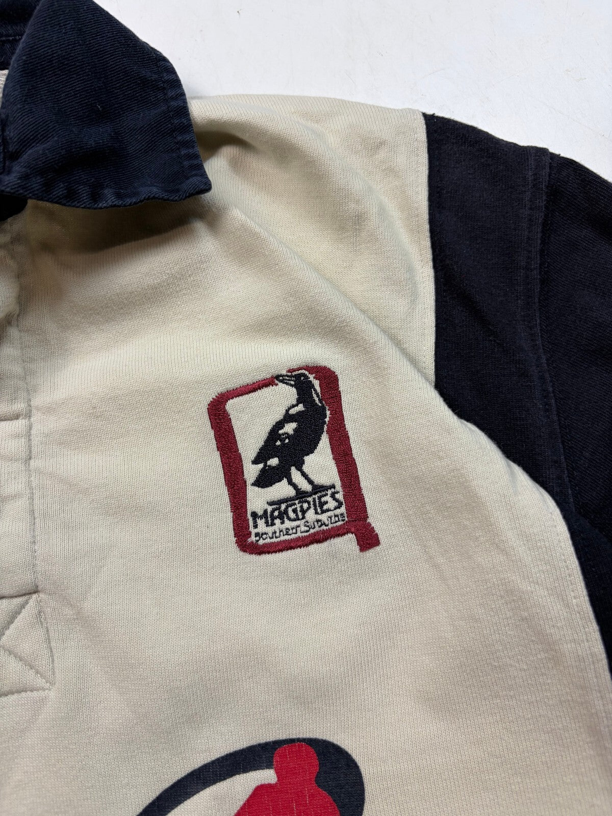 Vintage Southern Suburbs Magpies supporters rugby shirt (M)