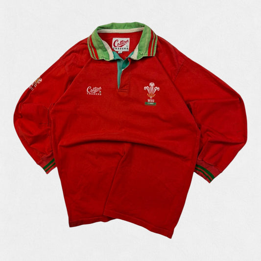 Vintage Wales 1992/93 Cotton Traders rugby shirt (XL)