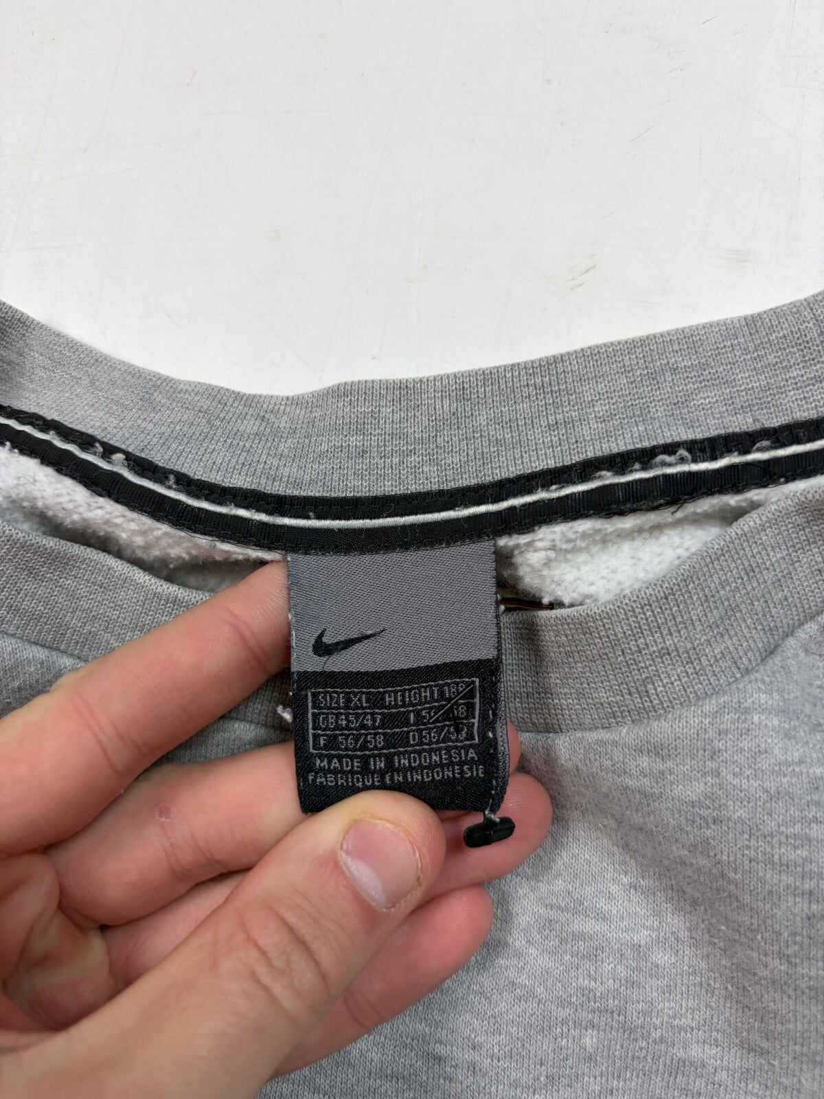 Vintage Y2K Nike spell out sweatshirt (XL)